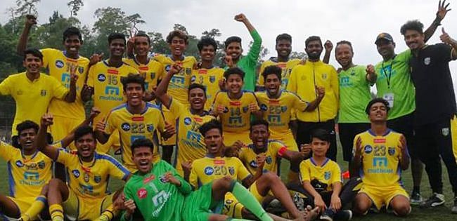 Kerala Blasters became the first team to qualify for the semi-finals of the  U-18 Y-League. 