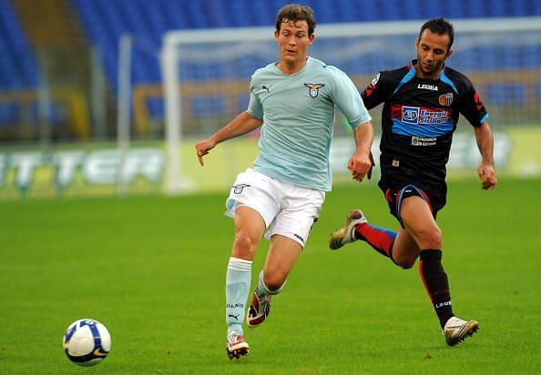 Lazio&#039;s Swiss defender Stephan Lichtstei
