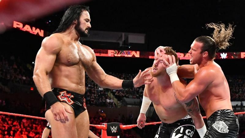 Image result for wwe drew mcintyre and dolph ziggler vs slater and rhyno