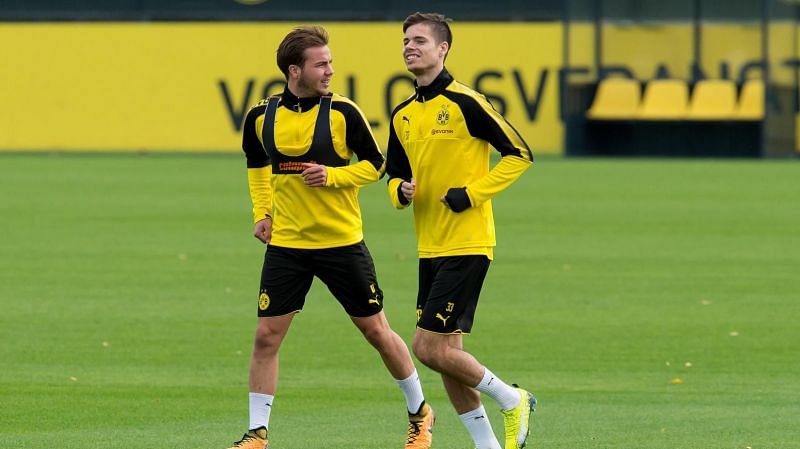 The two Dortmund midfielders have been left out for different reasons