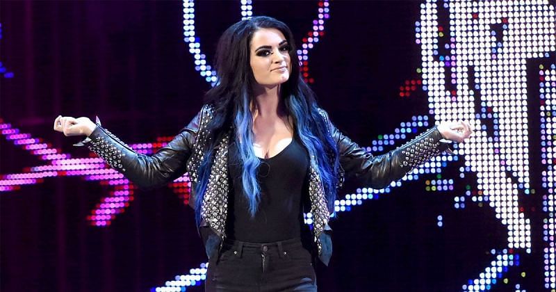 Paige was forced to retire from the ring last month 