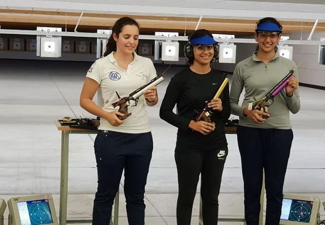 India's Heena Sidhu wins gold, Shri Nivetha wins bronze in Hannover