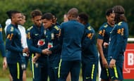 Brazil Training and Press Conference - Enfield Training Ground