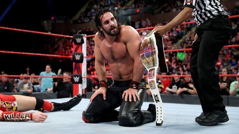 Image result for Seth Rollins intercontinental champion