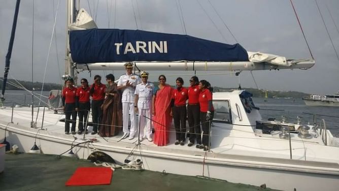 All-women Indian vessel INSV Tarini creates history, circumnavigates the world