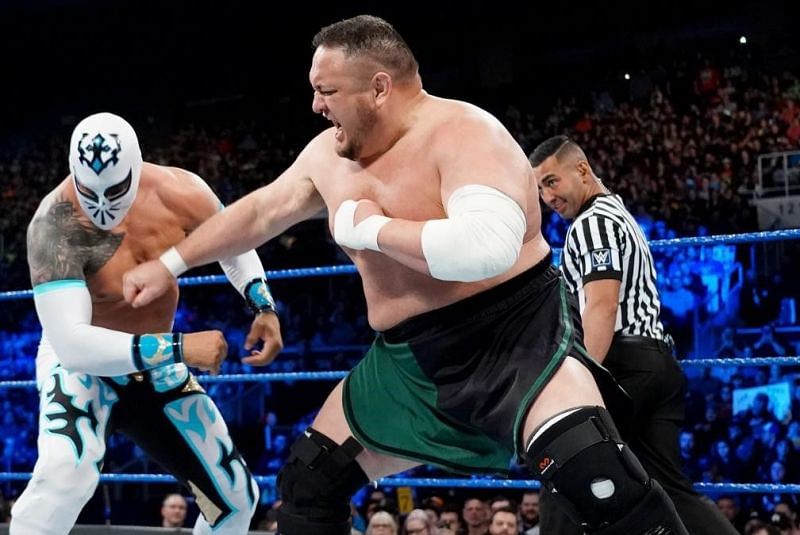 Samoa Joe seems primed to head into the Men&#039;s Money In The Bank ladder match