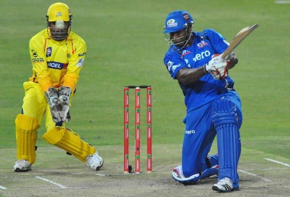 CLT20 2012 Chennai Super Kings v Mumbai Indians