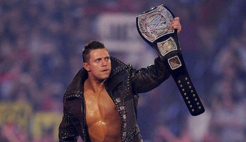 Is he holding it high at WrestleMania again?