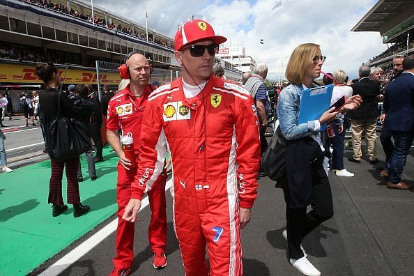 Scuderia Ferrari driver Kimi Raikkonen