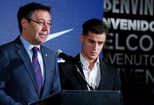 New Barcelona Signing Philippe Coutinho Unveiled