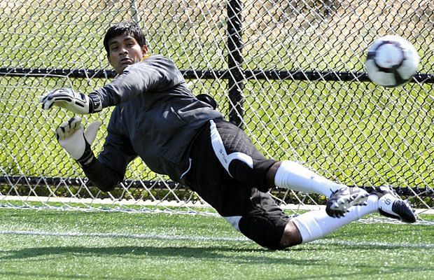 Goalkeeper Subrata Paul