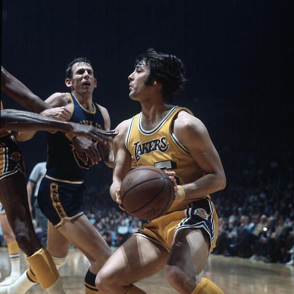 Los Angeles Lakers Gail Goodrich, 1973 NBA Playoffs