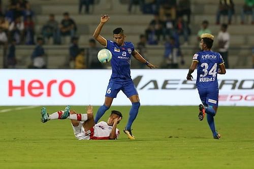 Raju Gaikwad made 15 starts for Mumbai City FC last season. (Photo: ISL)