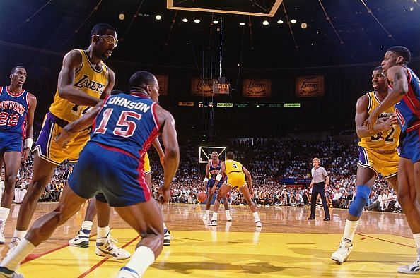 1988 NBA Finals: Detroit Pistons v Los Angeles Lakers