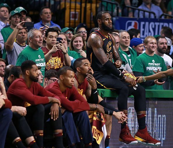 2018 NBA Playoffs: Cleveland Cavaliers vs Boston Celtics At TD Garden