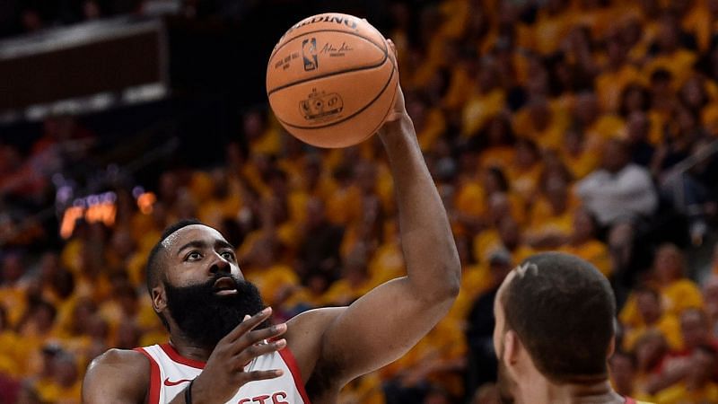 WATCH: Harden Dunks All Over Green