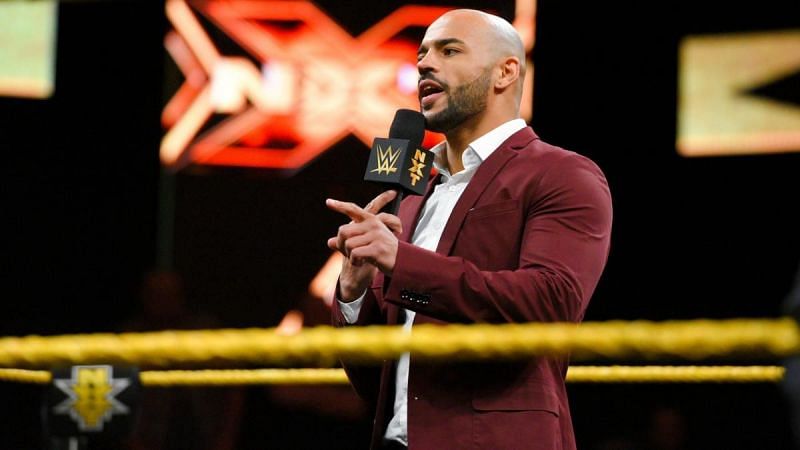 Ricochet ran into a familiar face at the top of this week&#039;s show