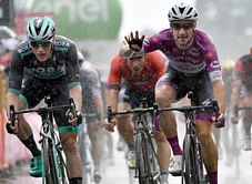 Viviani wins 17th stage for 4th win, Yates keeps Giro lead