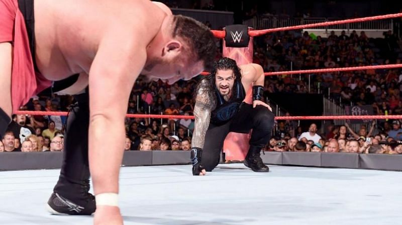 A clean win by Reigns closes the chaper on this feud between the two. Images courtesy of denofgeek.com