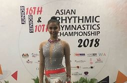 Rhythmic Gymnastics Asian Championships 2018: 19-year-old Meghana Reddy achieves best-ever finish by an Indian since 2009