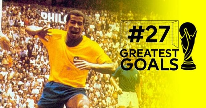 40 Greatest Goals in World Cup History: #27 Jairzinho - Brazil vs England ('70)