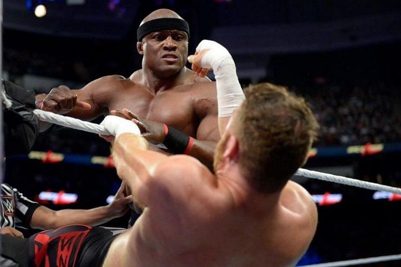 Bobby Lashley doesn&#039;t take too kindly when people such as Sami Zayn launch personal attacks on his family