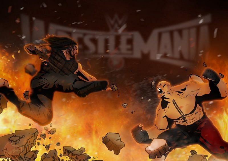 Roman Reigns vs. Brock Lesnar again? No thank you (PC: Sentry J &Atilde;&cent;&Acirc;&Acirc; Deviant Art)