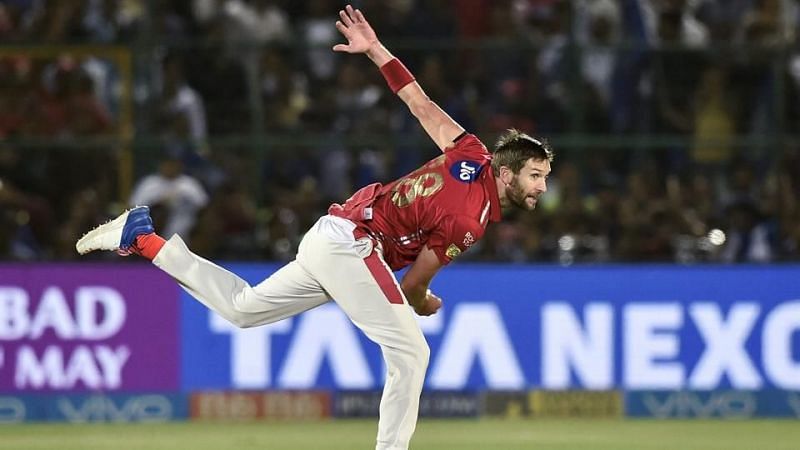 Andrew Tye- The Purple Cap holder so far with 24 wickets to his name