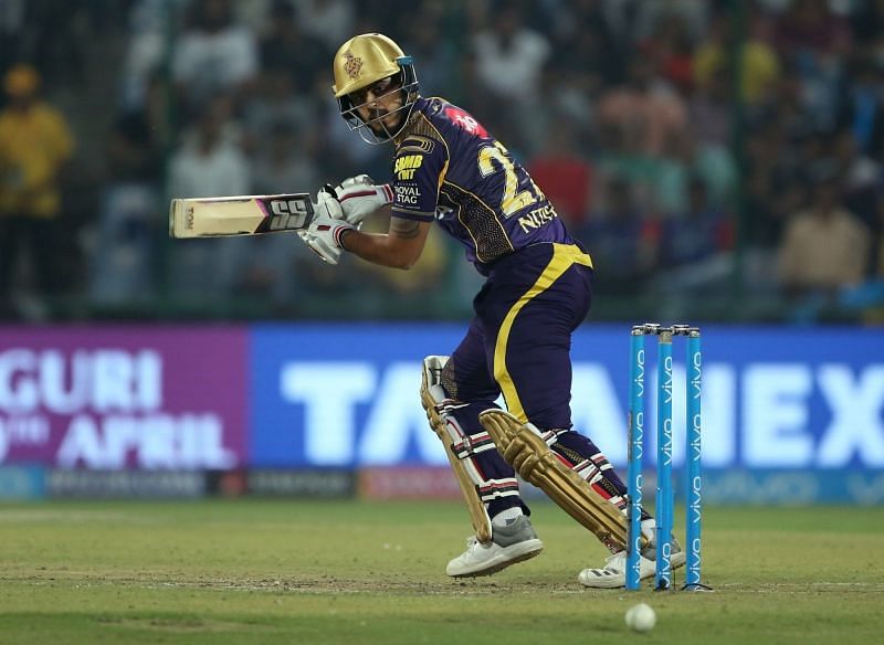 Nitish Rana limped off against RCB in the previous game