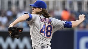 DeGrom leaves start after four shut-out innings