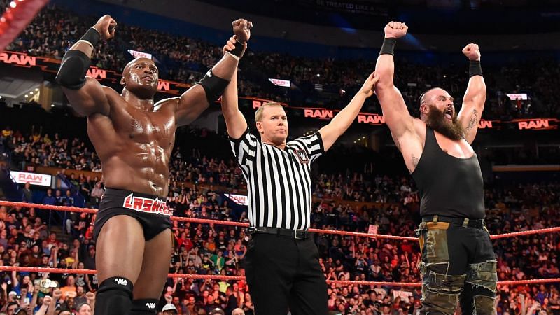 Bobby Lashley Braun Strowman WWE RAW 2018