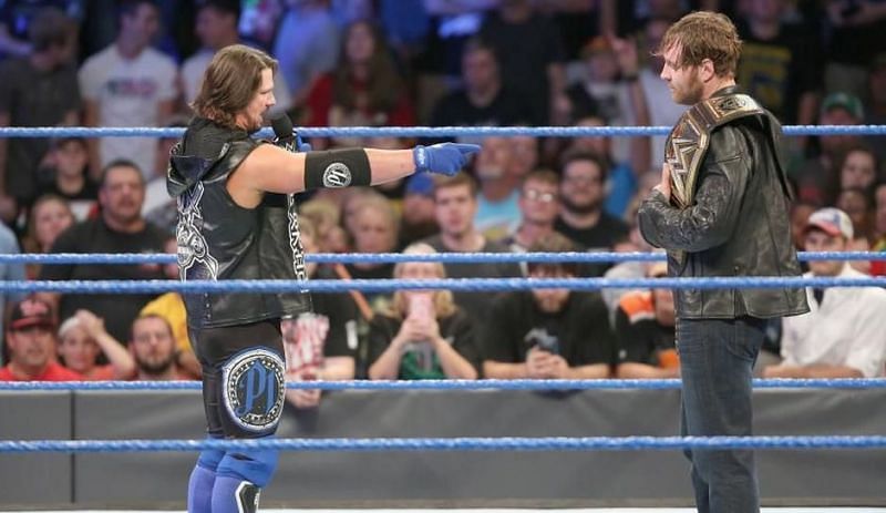 Styles and Ambrose have faced each other in the past