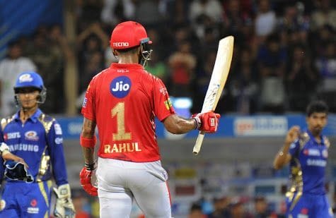 Rahul 's 94 was in vain as KXIP fell short of the target against MI