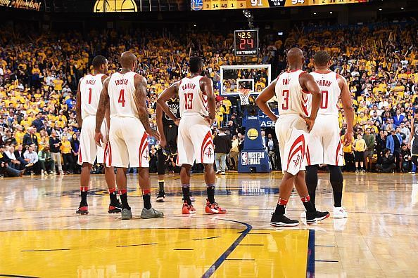 Houston Rockets v Golden State Warriors - Game Four