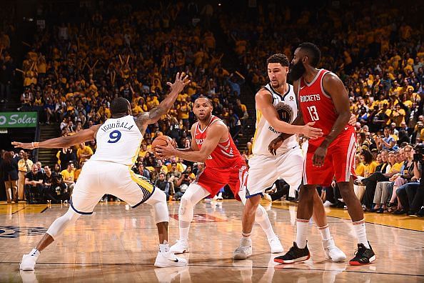 Houston Rockets v Golden State Warriors - Game Three