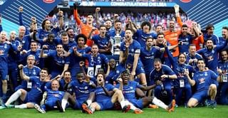 Two Chelsea players who were instrumental in the FA Cup victory