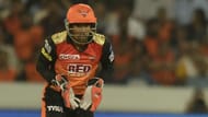 Saha opened the innings for SRH in David Warner's absence