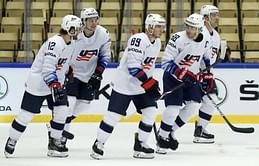 US routs Norway 9-3 at hockey worlds, Germany upsets Finland