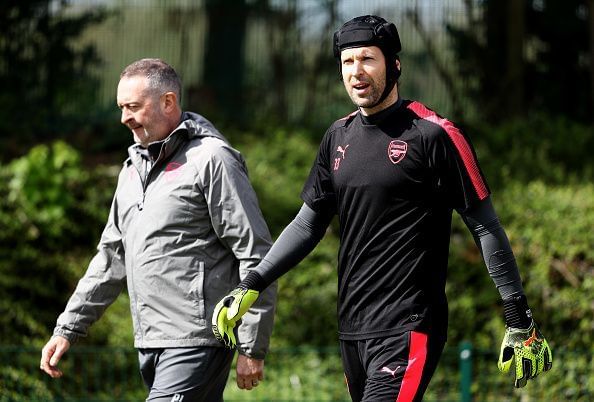 Arsenal Training And Press Conference