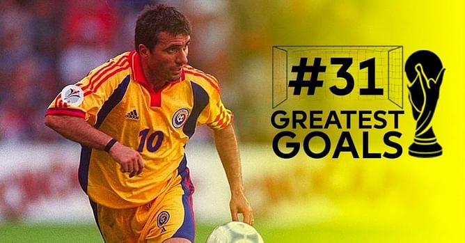40 Greatest Goals in World Cup History: #31: Gheorghe Hagi: Romania vs Colombia ('94)