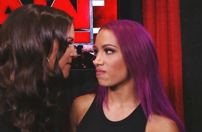 Sasha Banks (Right) is widely regarded as one of WWE&#039;s top Superstars today