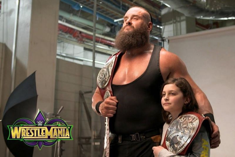 Braun Strowman &amp; Nicholas won the RAW Tag Team Championships at WrestleMania 34