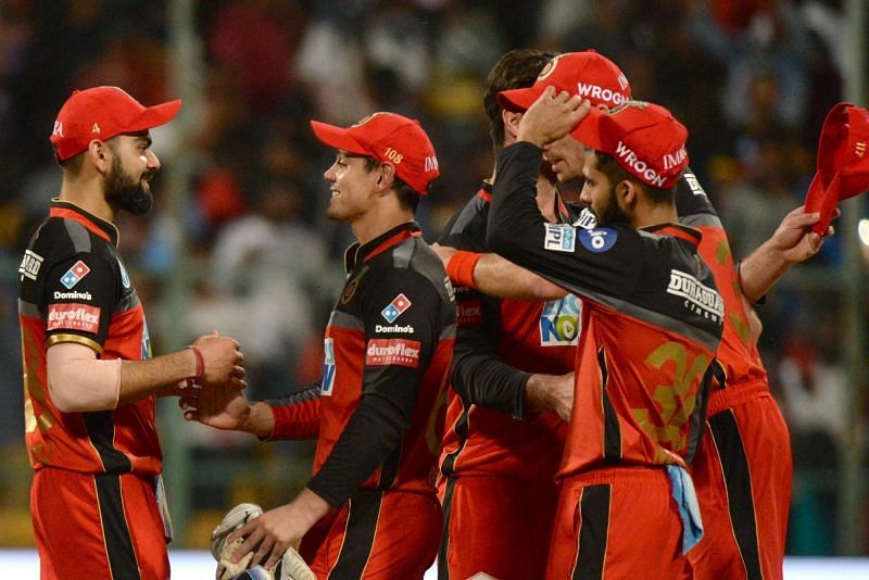 RCB pulled off a 14-run victory against MI