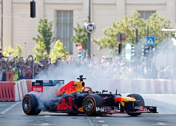 Red Bull Racing Budapest Showrun