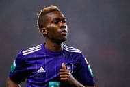 Everton's Henry Onyekuru who was on-loan at Anderlecht last season could lead the line for his country