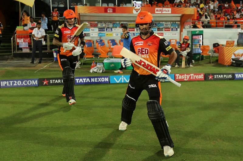 The SRH openers failed to get 