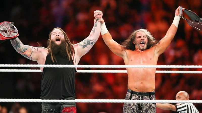 Matt Hardy Raw tag team champion Bray Wyatt