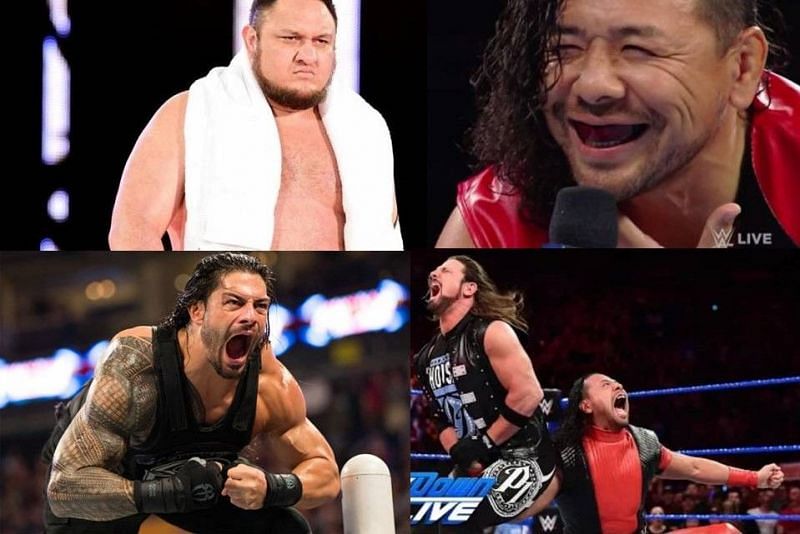 Samoa Joe, Roman Reigns, AJ Styles &amp; Shinsuke Nakamura have their fortunes intertwined as the WWE Championship picture unravels over the next few days