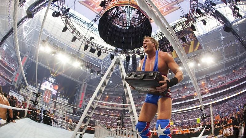 Jack Swagger wins the Money in the Bank briefcase