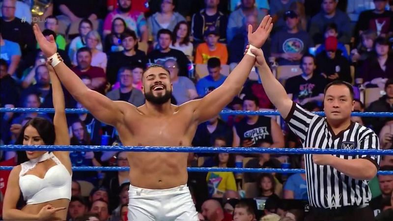 Andrade steamrolled his opponent yet again